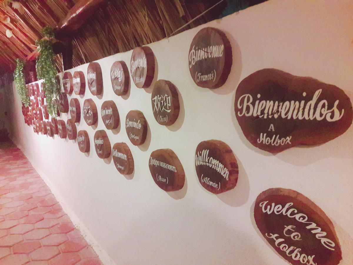 Hostel La Isola Holbox Esterno foto