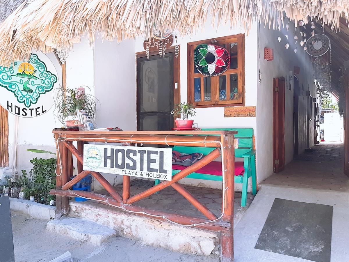 Hostel La Isola Holbox Esterno foto