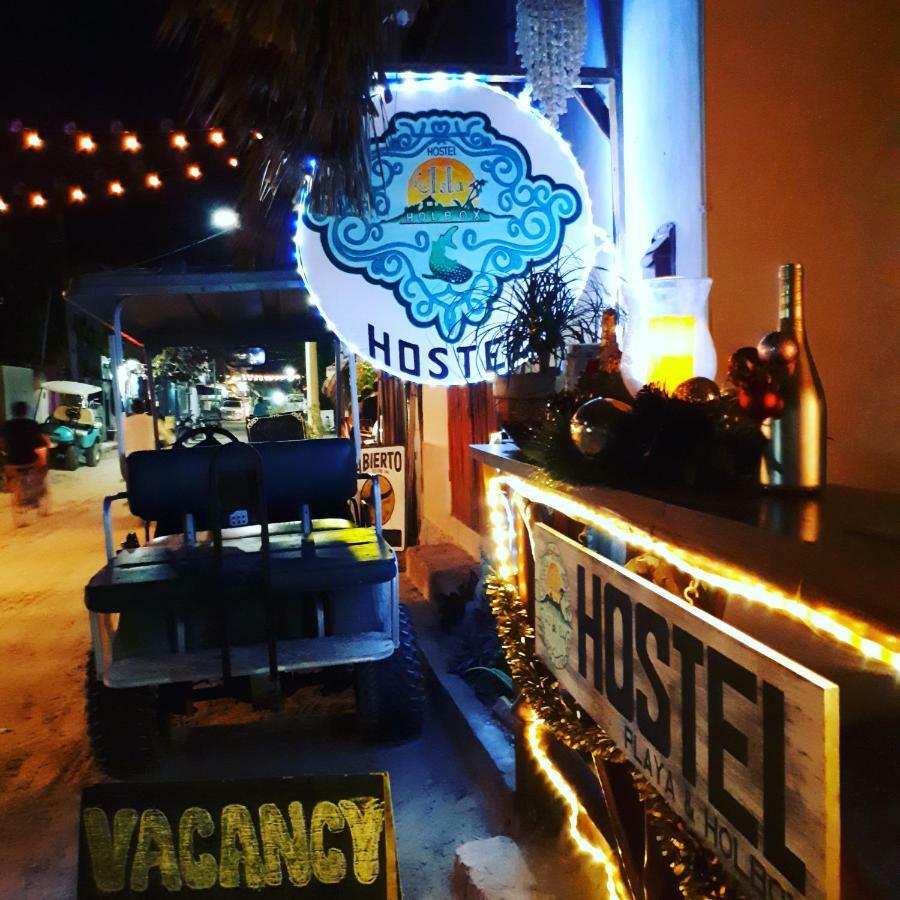 Hostel La Isola Holbox Esterno foto